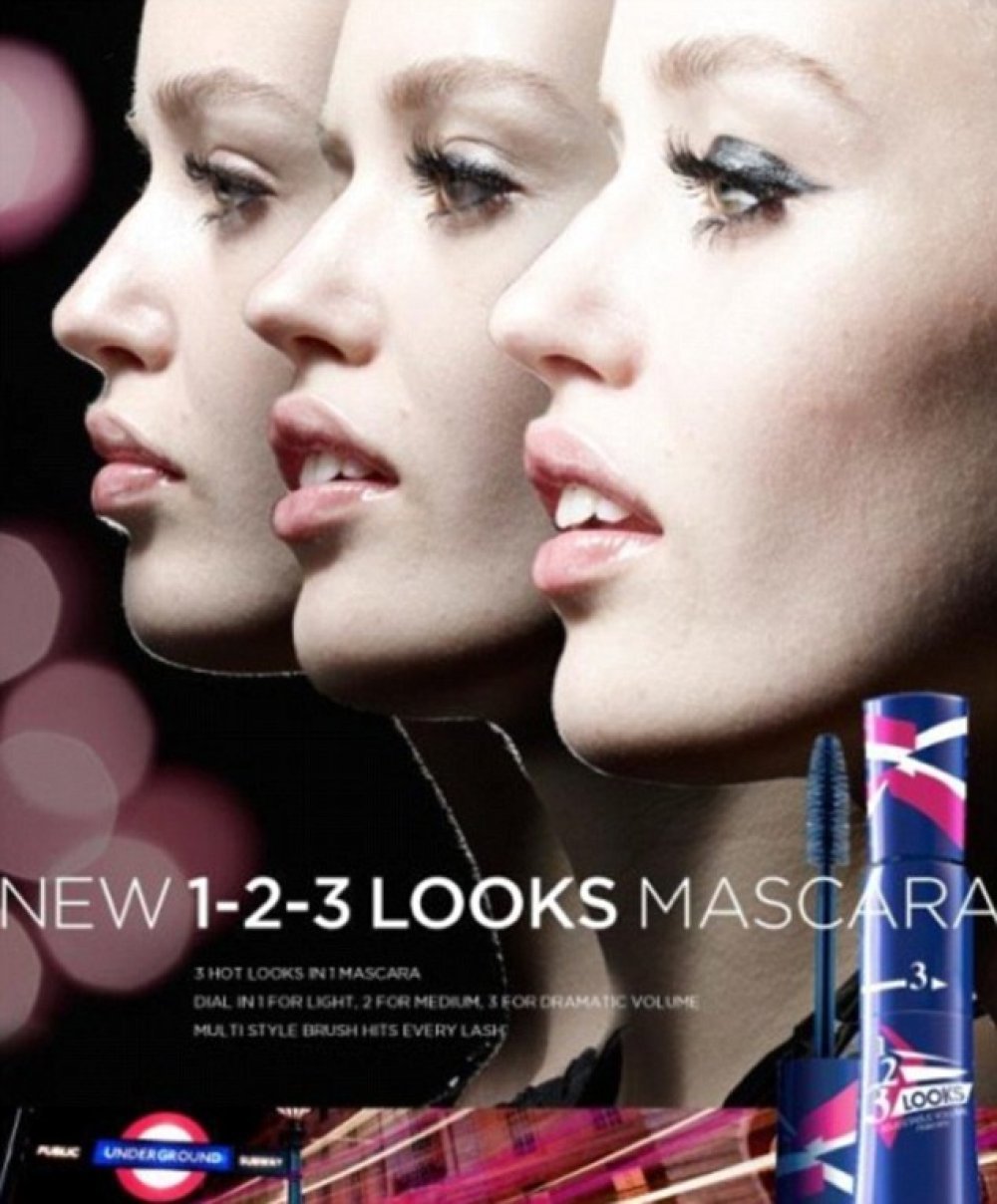 Rimmel London's '1-2-3 Looks Mascara'