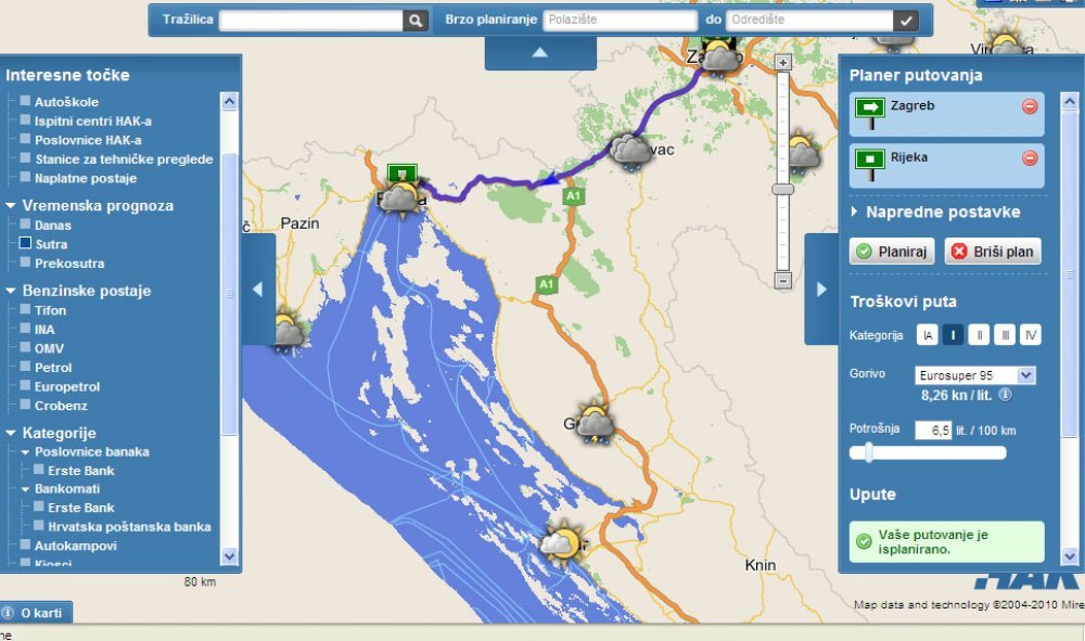 interaktivna karta hak a Što donosi nova HAK ova interaktivna karta?   tportal interaktivna karta hak a