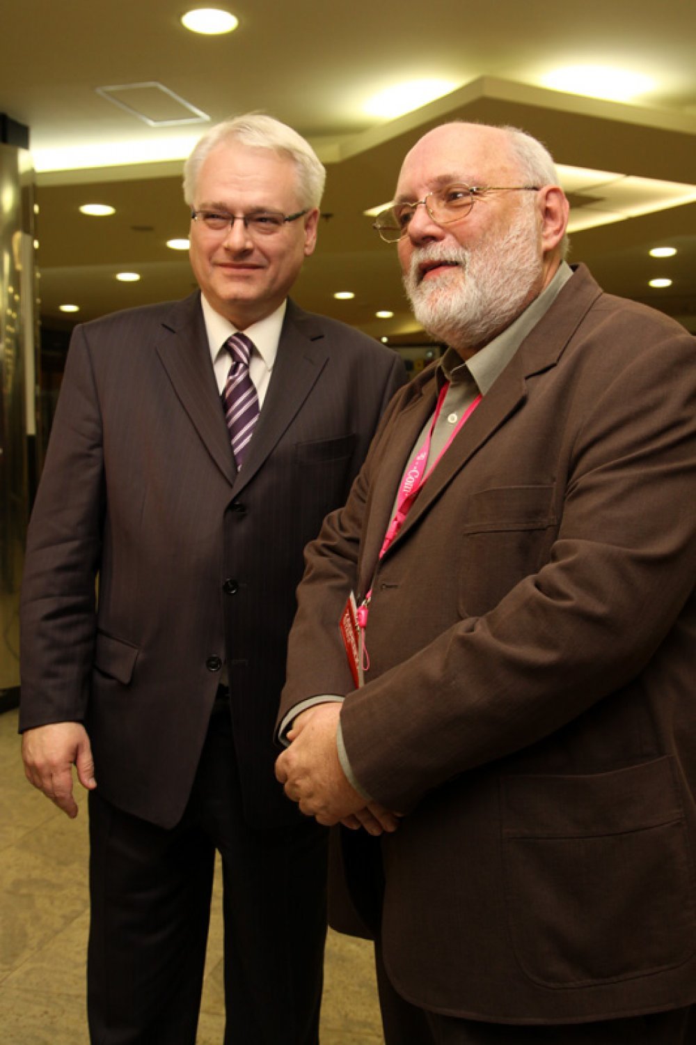 Ivo Josipovic i Nenad Puhovski