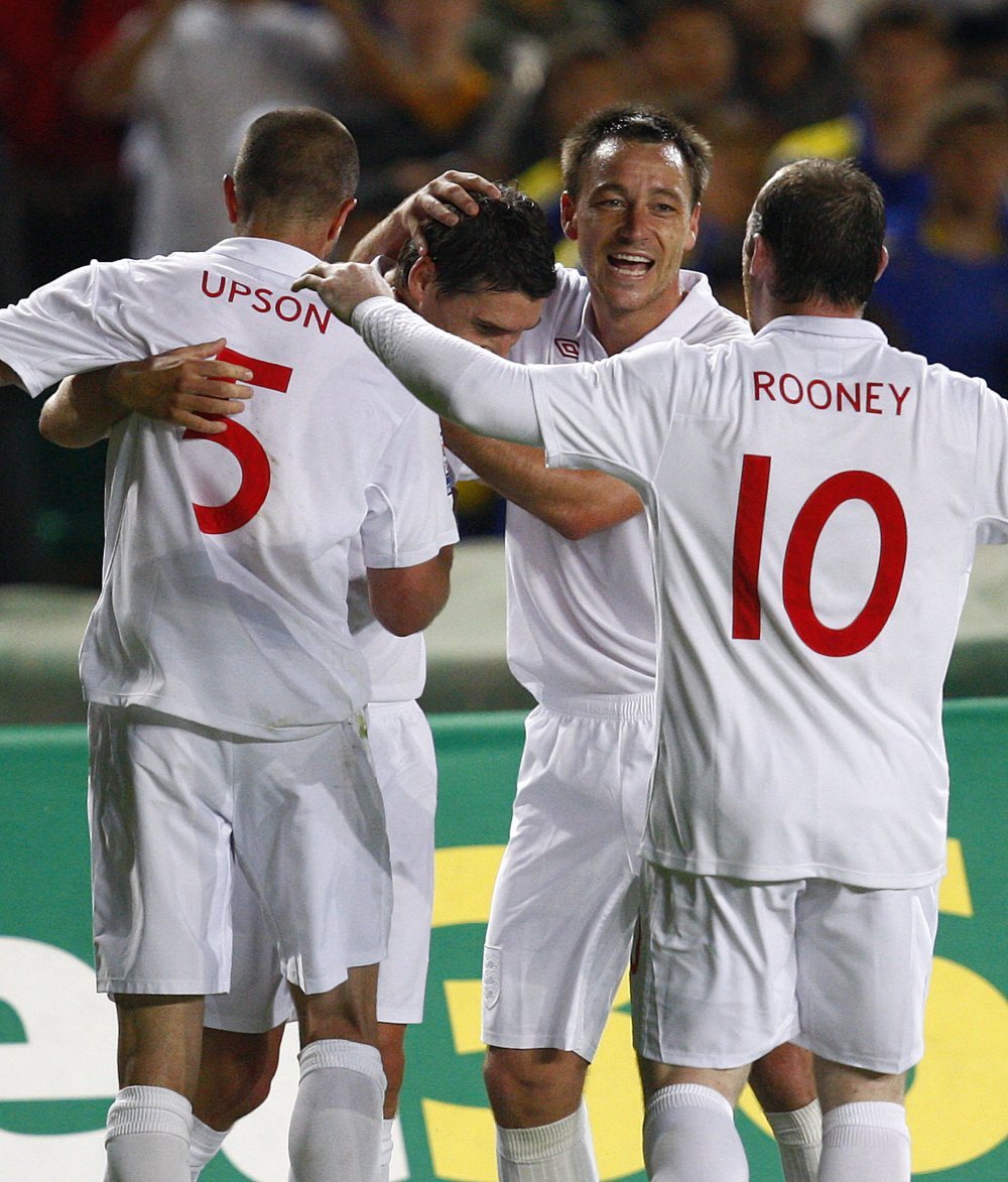 Upson, Gareth barry, Terry i Rooney slavili su u Kazahstanu