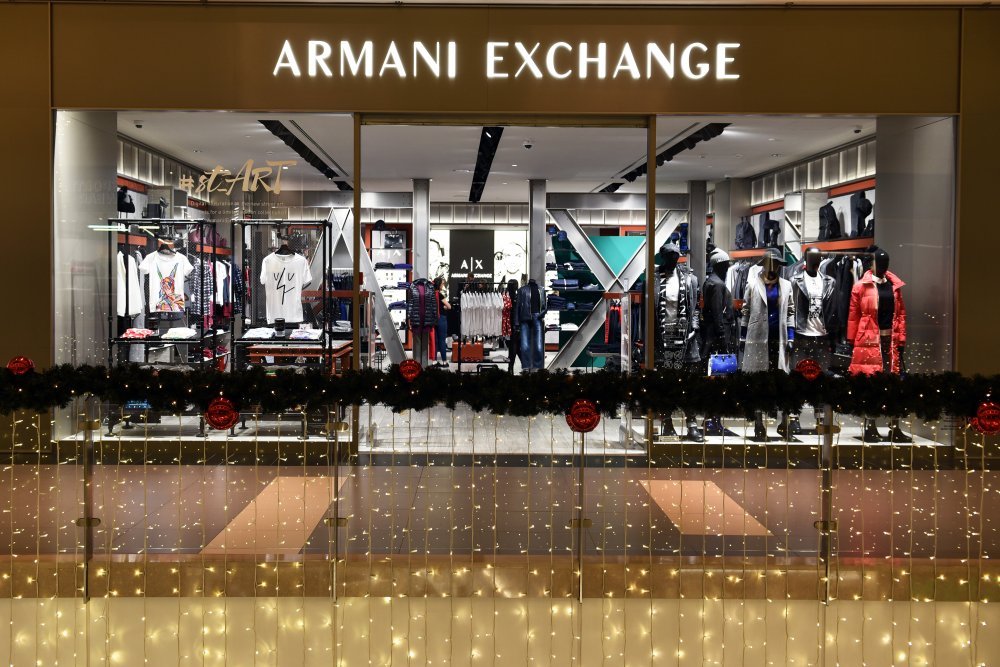 Armani Exchange kolekciju 