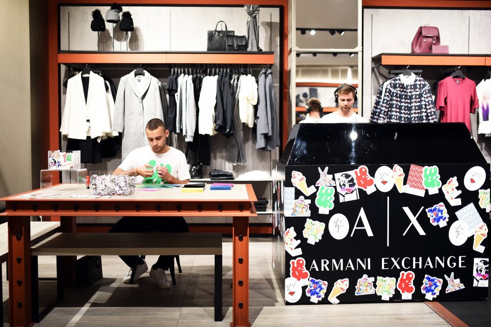 Armani exchange arena clearance