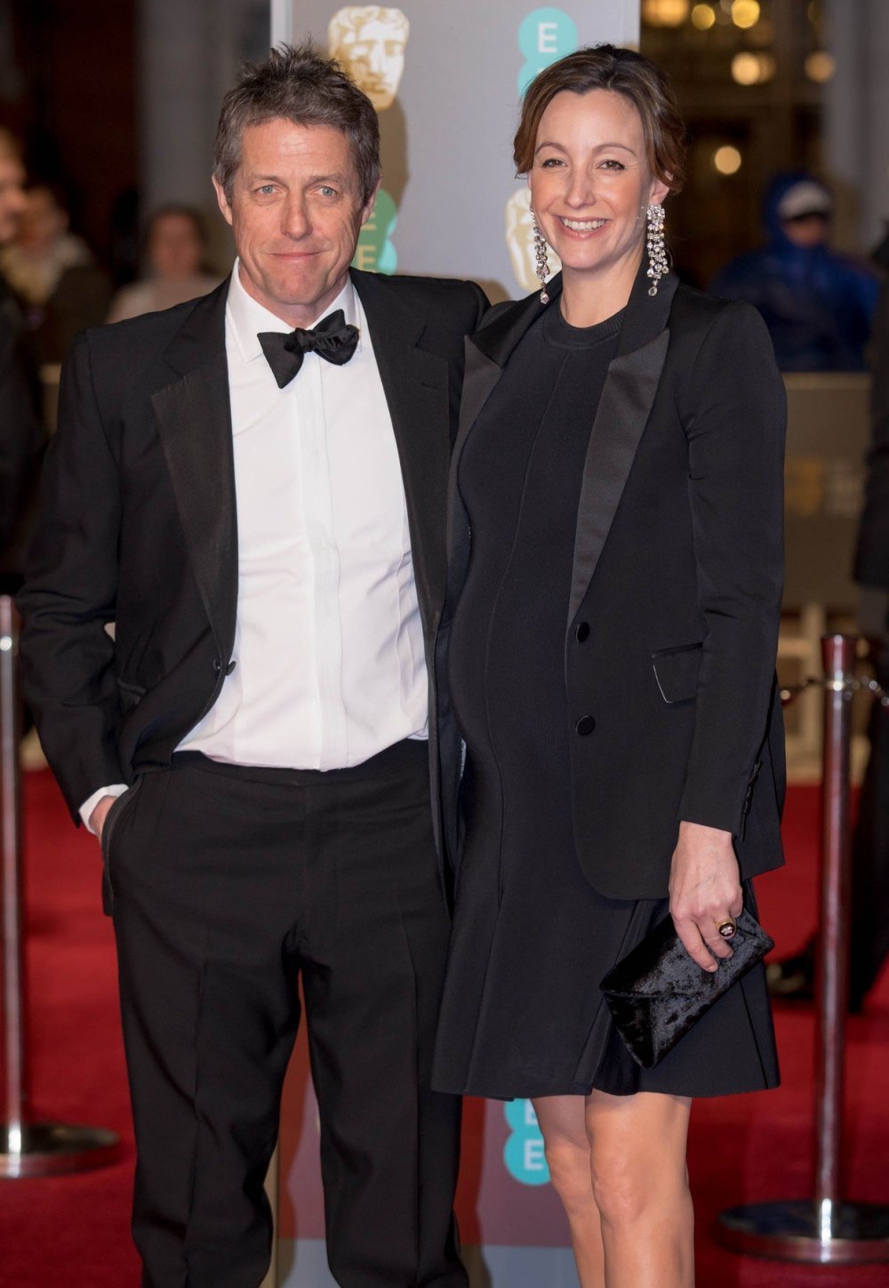 Hugh Grant i Anna Eberstein
