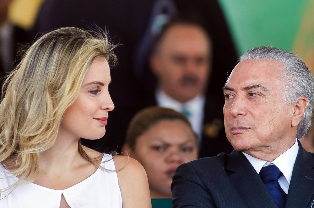 Marcela i Michel Temer