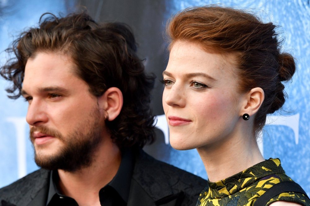 Rose Leslie i Kit Harington