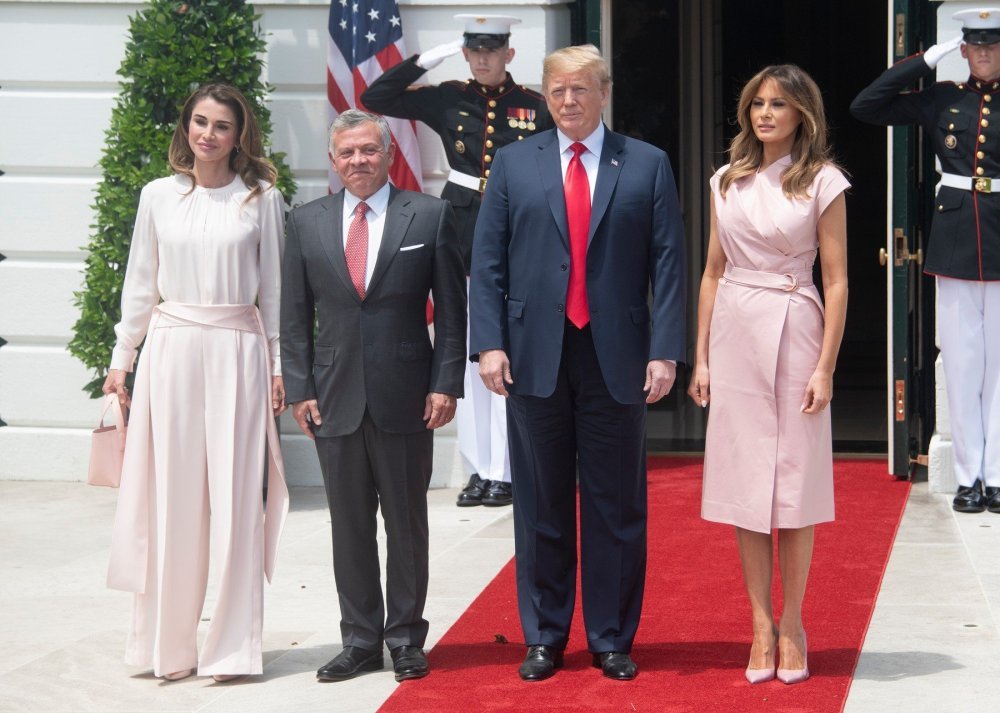 Melania Trump i kraljica Rania