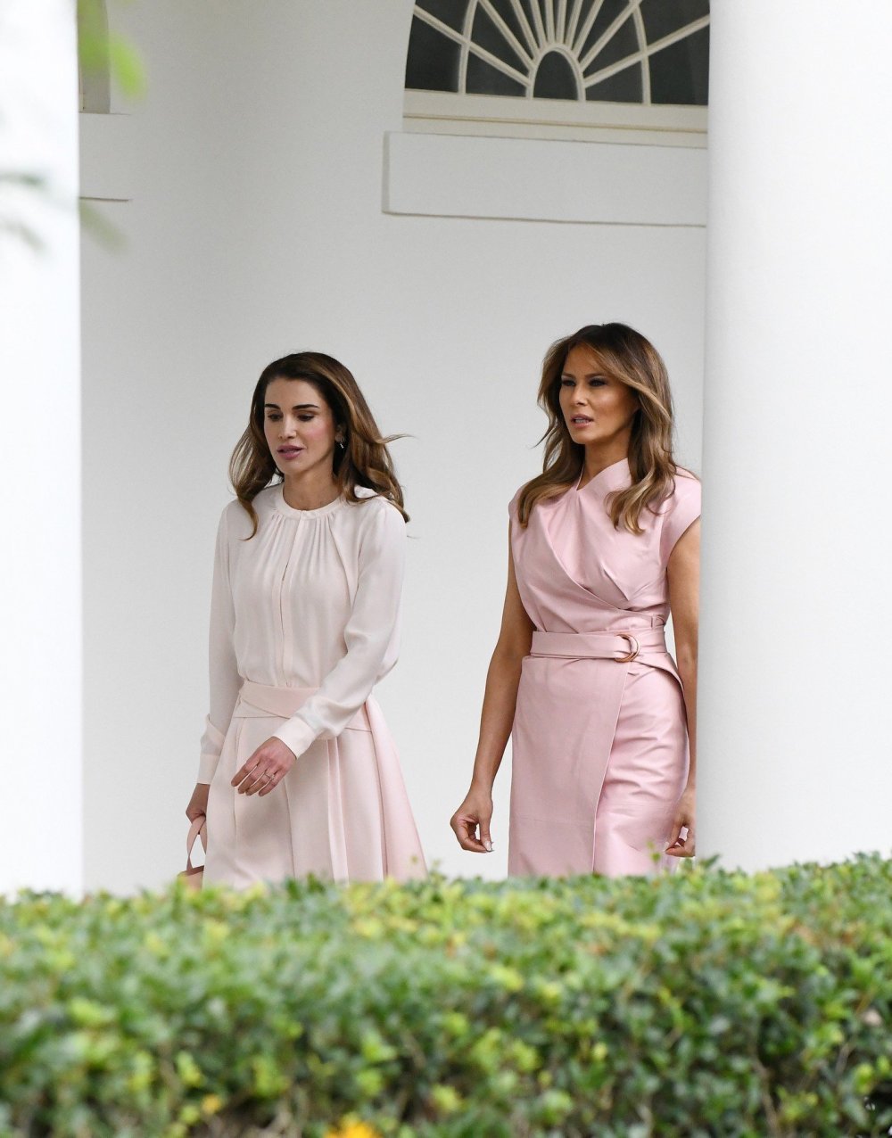 Melania Trump i kraljica Rania