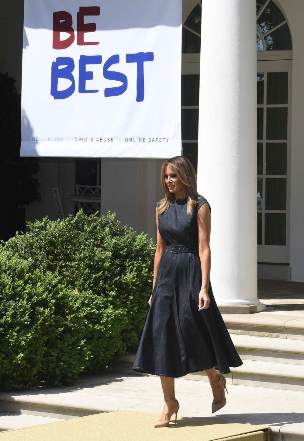 Donald i Melania Trump u Bijeloj kući slave godišnjicu kampanje BeBest