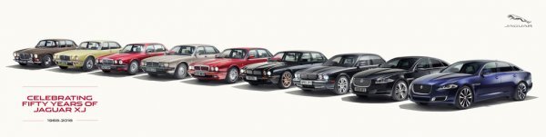 Jaguar XJ i njegove generacije u povodu 50 godina proizvodnje