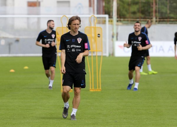 Trening hrvatske reprezentacije