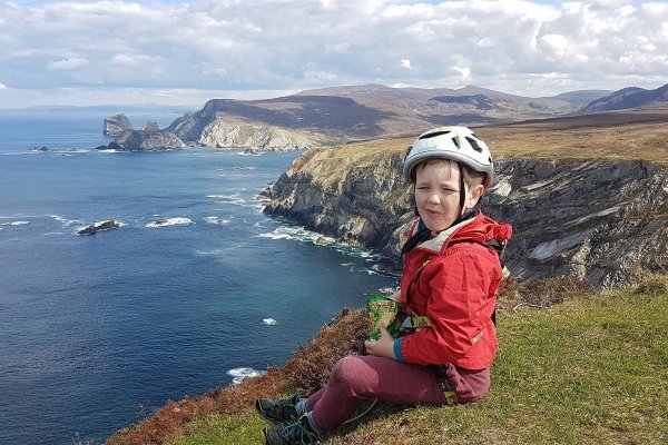 Luke Miller na litici Sturrall