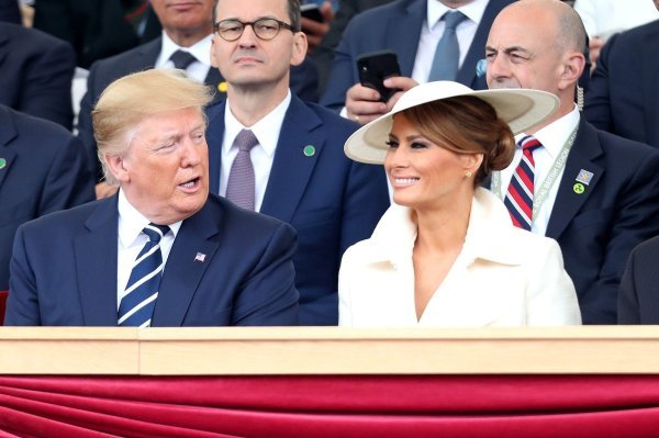 Donald i Melania Trump pridružili su se svjetskim čelnicima na obilježavanju Dana D u Portsmouthu