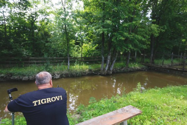 Potok Barnjanka, mjesto na kojem Darko peca i meditira