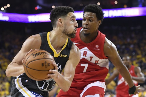 Golden State Warriors (Klay Thompson) - Toronto Raptors (Kyle Lowry)