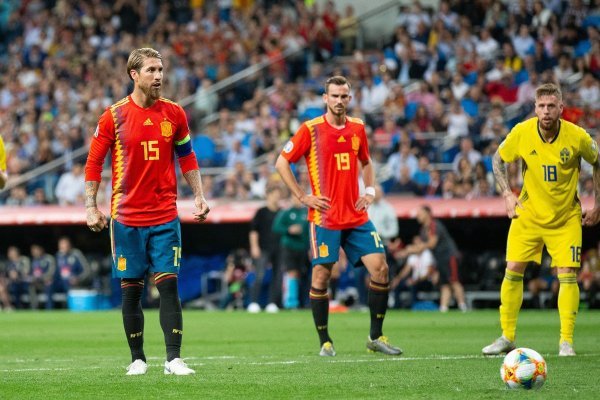 Sergio Ramos na utakmici protiv Švedske