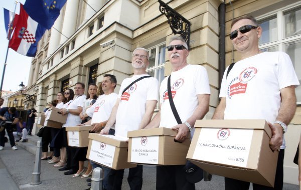 Referendumska inicijativa 67 je previše predala potpise u Saboru