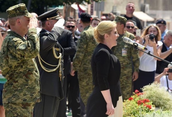 Kolinda Grabar Kitarović u Kninu