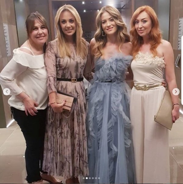 Antonija Mužar, Vanja Modrić, Izabel Kovačić i Pamela Elekeš