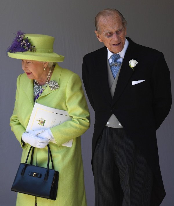 Kraljica Elizabeta II. i princ Philip na vjenčanju Meghan Markle i princa Harryja