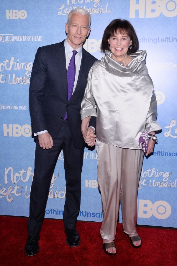 Gloria Vanderbilt i Anderson Cooper