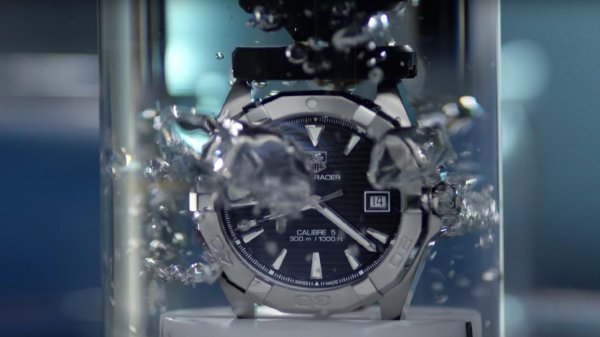 Heuer Aquaracer 300m Calibre5, stres test i test na vodootpornost