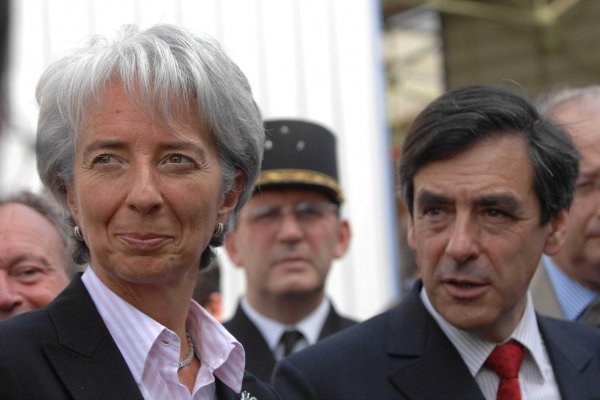 Christine Lagarde i François Fillon