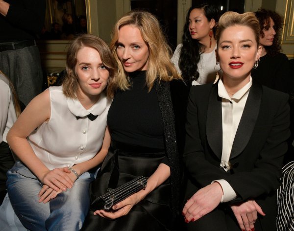 Maya Hawke i Uma Thurman, Amber Heard
