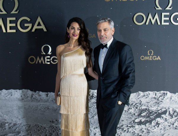 George i Amal Clooney na proslavi godišnjice Omege