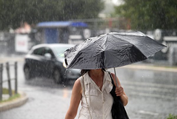 Ljetni pljusak u Splitu