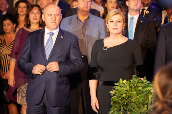 Kolinda Grabar-Kitarović i Branko Bačić