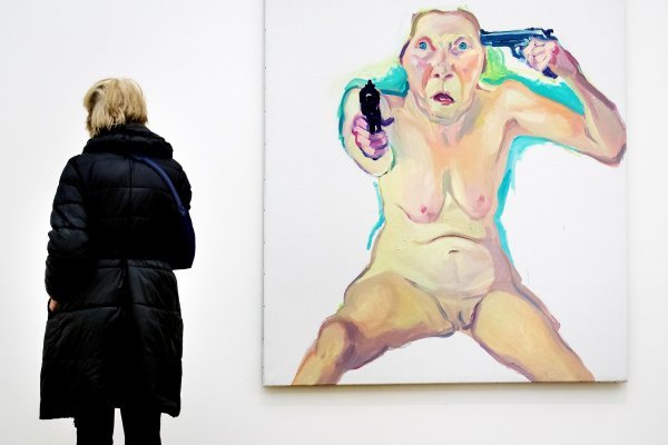 'Ti ili ja', Maria Lassnig