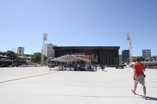 Organizatori Ultra Europe Festivala obišli završne radove na novoj lokaciji u Parku mladeži