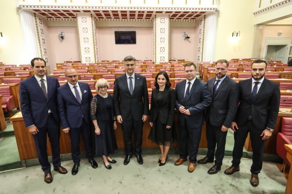 Ivan Malenica, Gordan Grlić Radman, Vesna Bedeković, Andrej Plenković, Marija Vučković, Marko Pavić, Mario Banozić, Josip Aladrović