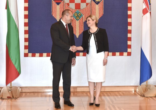 Kolinda Grabar-Kitarović susrela se s bugarskim predsjednikom Rumenom