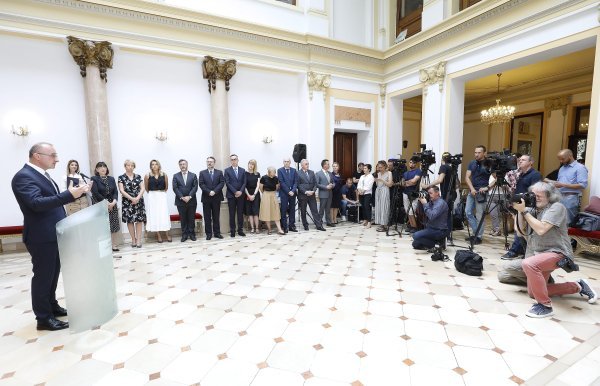 Gordan Grlić Radman, ministar vanjskih poslova, predstavio se javnosti