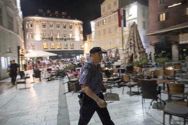 Požar u restoranu na splitskoj Pjaci