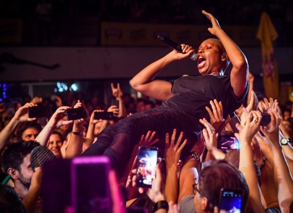 Koncert grupe Skunk Anansie na zagrebačkoj Šalati