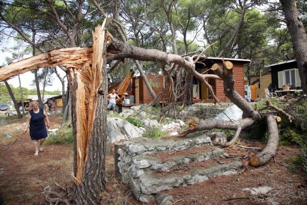 Olujno nevrijeme poharalo Jadriju