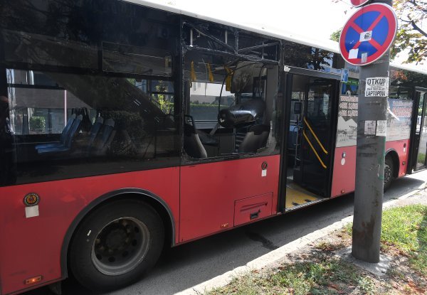 Eksplozija u beogradskom autobusu