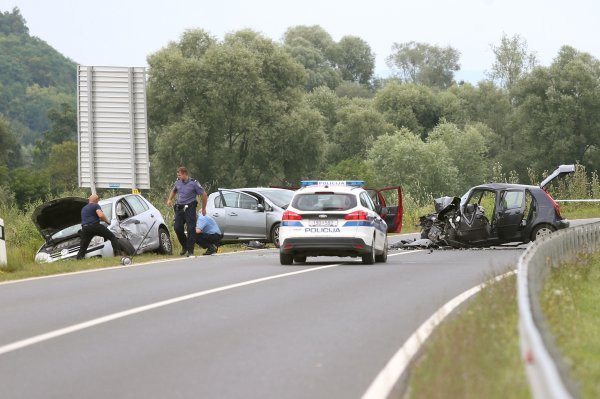 Prometna nesreća na Zagorskoj magistrali
