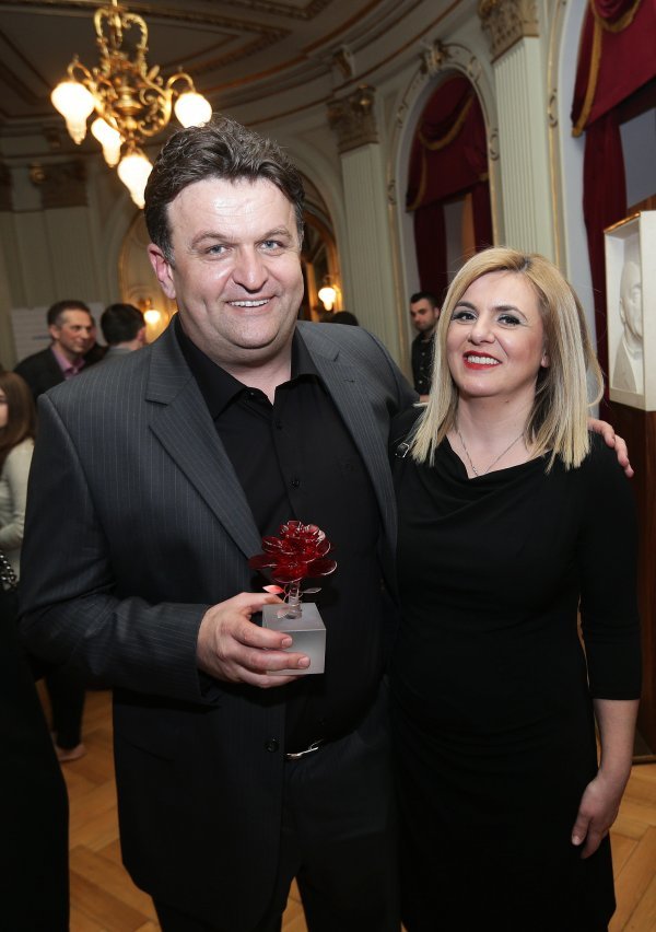 Andrija Jarak s voljenom suprugom