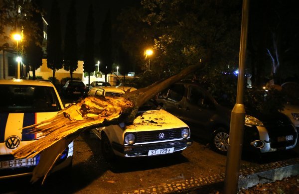 Nevrijeme u Dalmaciji