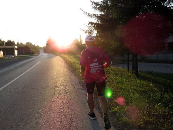 Branko Šubić ultramaraton Knin-Petrinja
