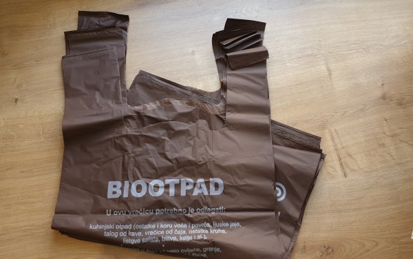 Smeđe vrećice za biootpad