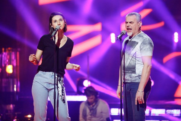 Pero je osvojio gledatelje u ovosezonskom showu 'Zvijezde pjevajući s glumicom Katarinom Strahinić