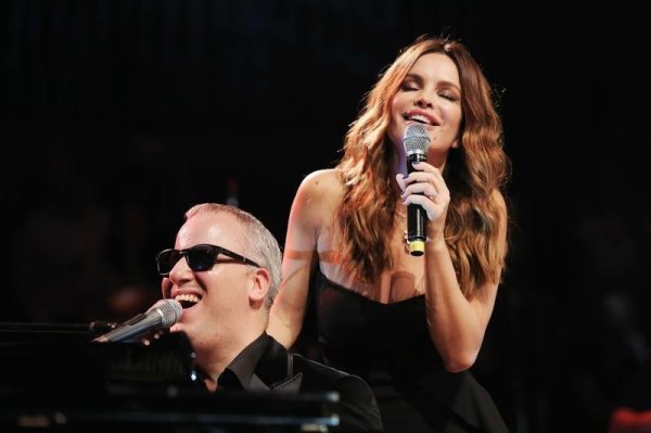 Severina i Anica Kovač na koncertu Saše Matića