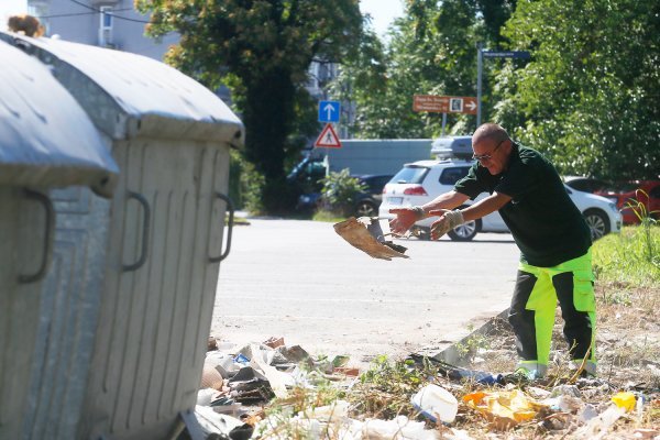Smeće na Miramarskoj ulici