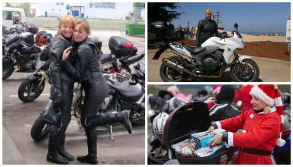 Osječke motociklistice Dubravka i Tatjana