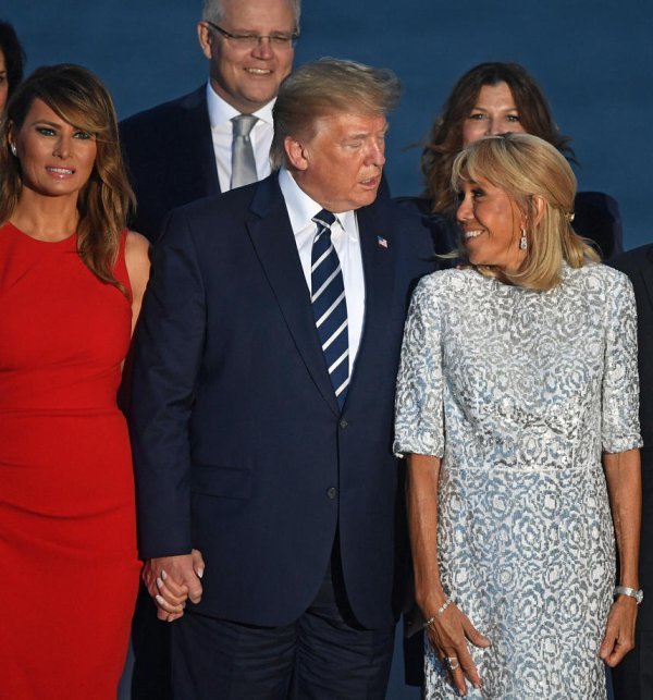 Melania Trump, Donald Trump, Brigitte Macron