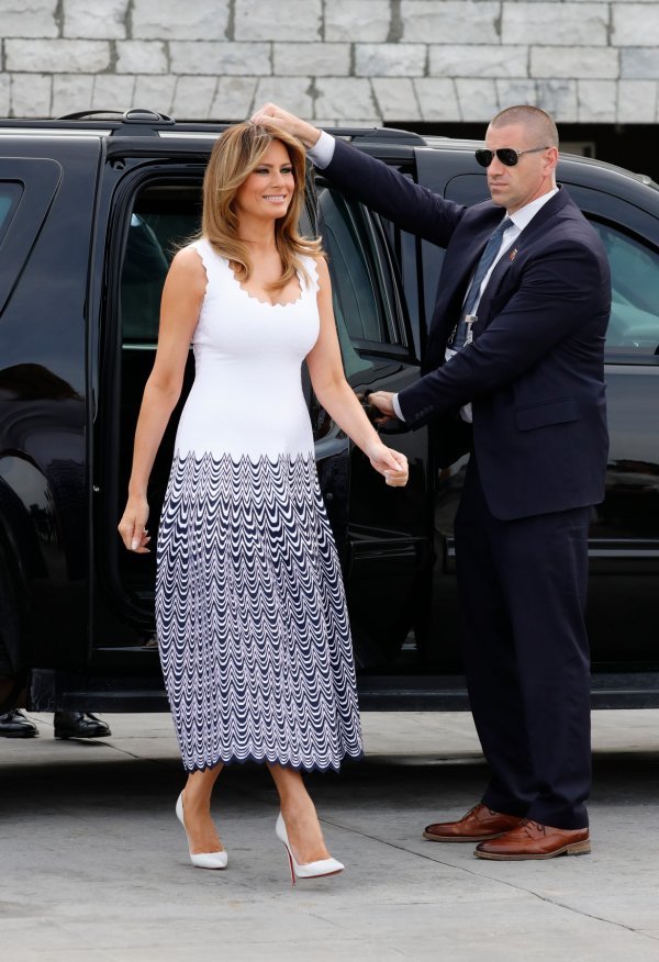 Melania Trump u haljini brenda Alaia